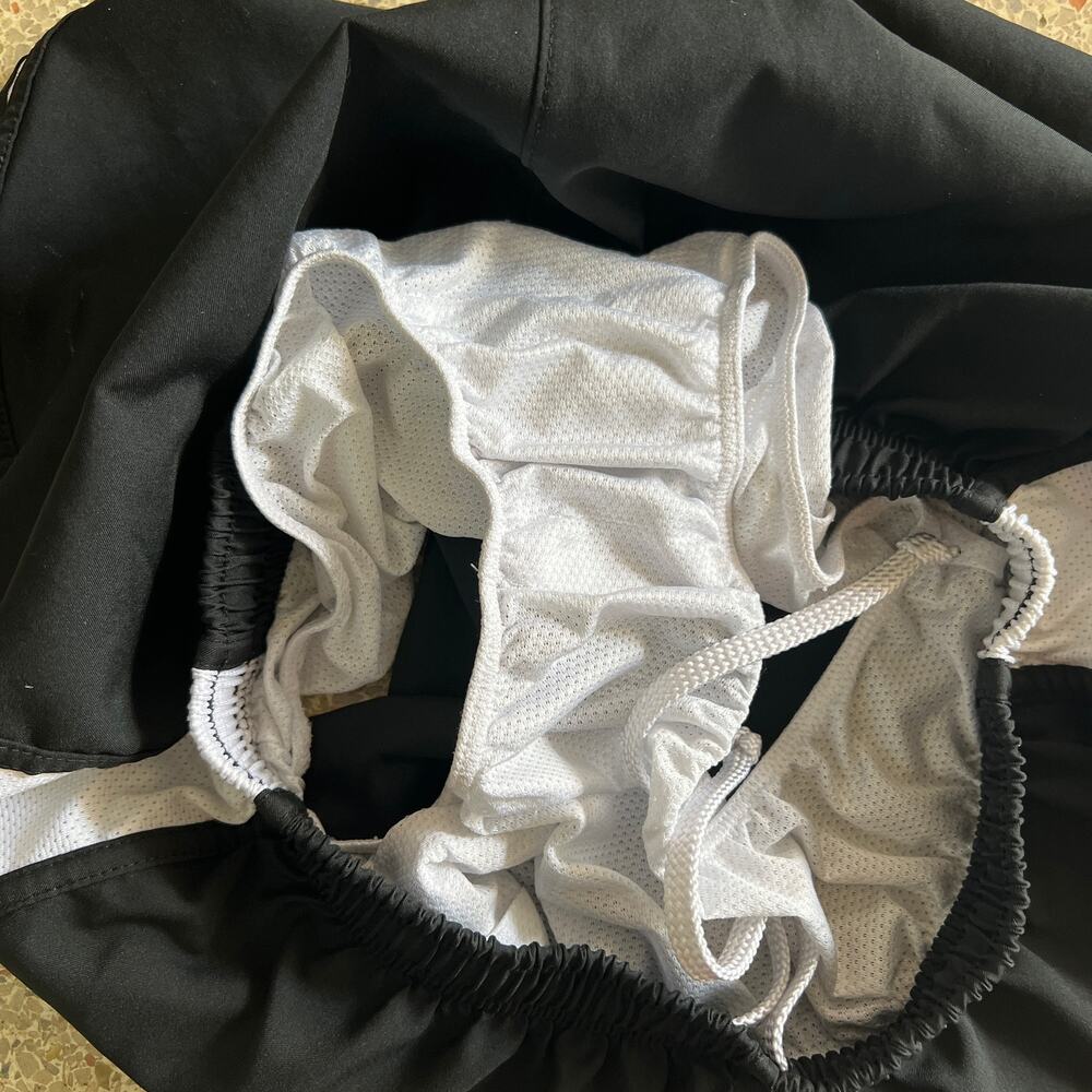Nike Dri-FIT Running Shorts Black White Lined Women’s Small - Picture 7 of 12